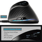 Mouse Ergonomic Lefon 2.4G Wireless Vertical Reîncărcabil - Venduqo