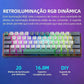Machenike K500-B61 Mini Tastatură Mecanică 60% ABNT2 RGB - Venduqo