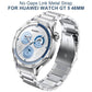 Brățară No Gaps din Oțel Inoxidabil pentru HUAWEI WATCH GT 5 46mm - Venduqo