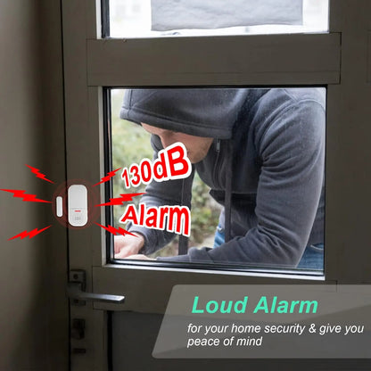 Camluxy 130dB Alarm de Ușă - Volum Ajustabil pentru Securitate Acasă