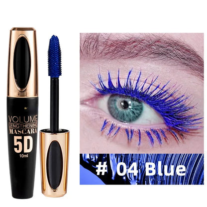 Mascara 5D Waterproof Non-Îngrijitoare Colorat