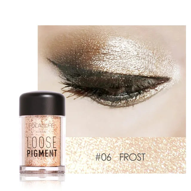 FOCALLURE Glitter Eyeshadow 18 Culori