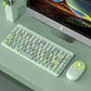 Set Tastatură și Mouse Wireless Retro Mini pentru Laptop - Venduqo