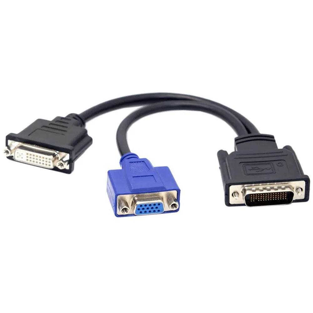 Cablul de Împărțire 59-Pin DMS cu 2 Ieșiri VGA, DVI, HDMI - Venduqo