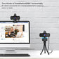 Webcam FIFINE 1440p Full HD cu Microfon și Trepied - Venduqo