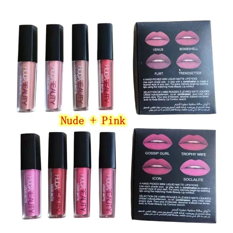 Set 4 Rujuri Matificate Waterproof Huda Beauty