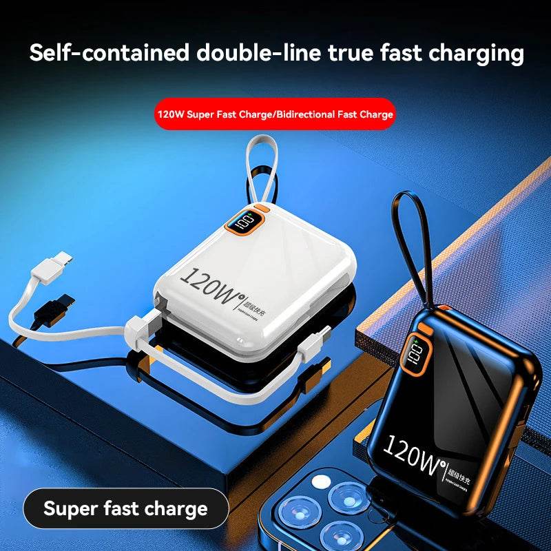 Baterie Externa Xiaomi 120W 50000mAh cu Incarcare Rapida - Venduqo