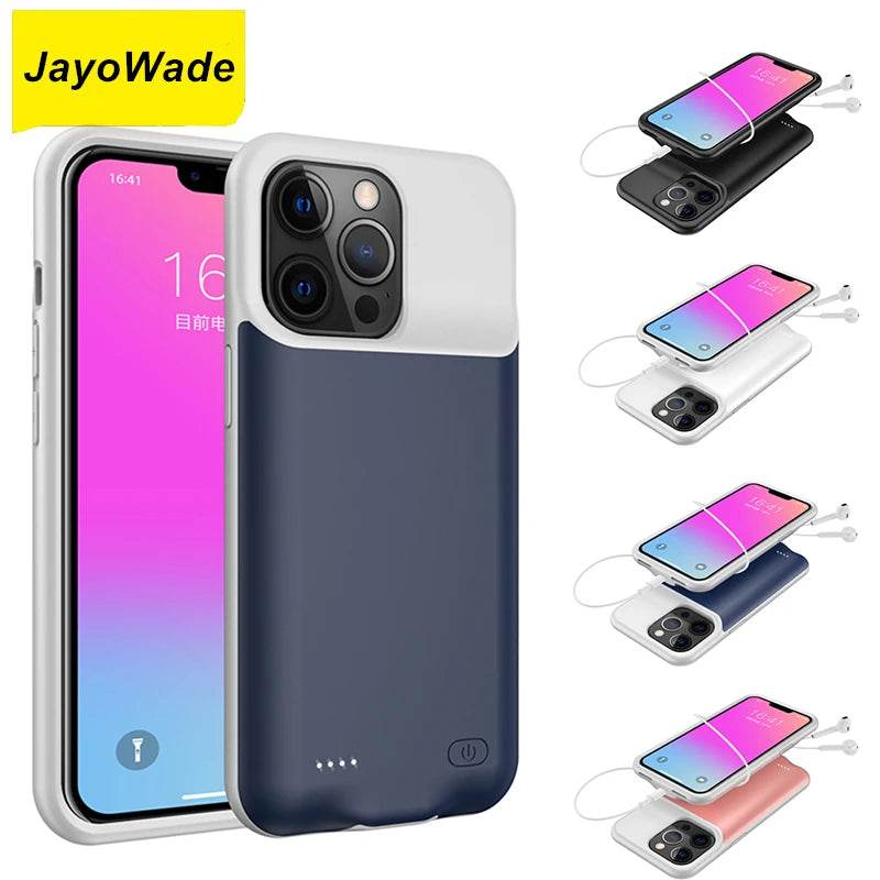 Carcasa cu baterie 10000mAh pentru iPhone 15 Pro Max/Plus/Pro - Venduqo