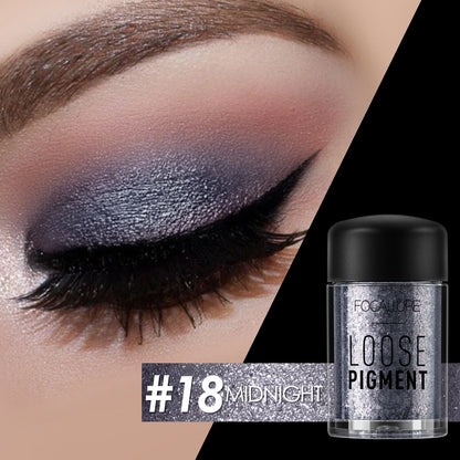 FOCALLURE Glitter Eye Shadow - Waterproof, Long Lasting, Shiny