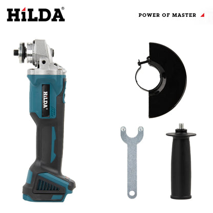 HILDA 125mm Răzuitor Unghiular Fără Fir pentru Lemn