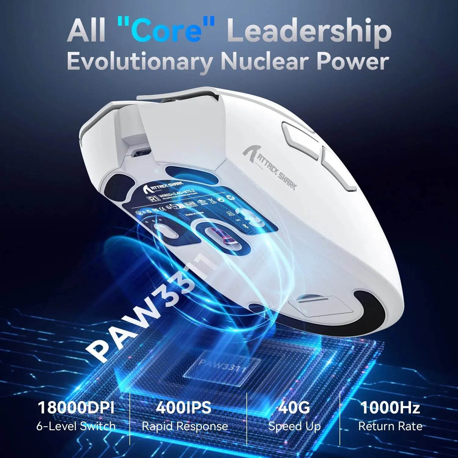 Mouse Gaming R1 Superlight Bluetooth 2.4G - Venduqo