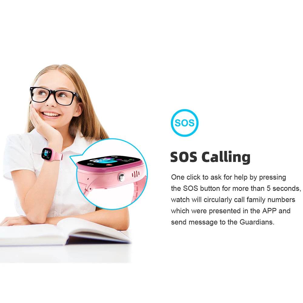 KGG Ceas Inteligent pentru Copii cu SOS și Apel Telefonic - Venduqo