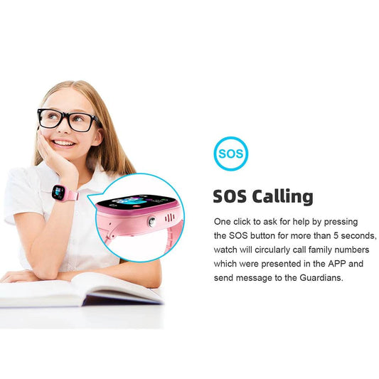 KGG Ceas Inteligent pentru Copii cu SOS și Apel Telefonic - Venduqo