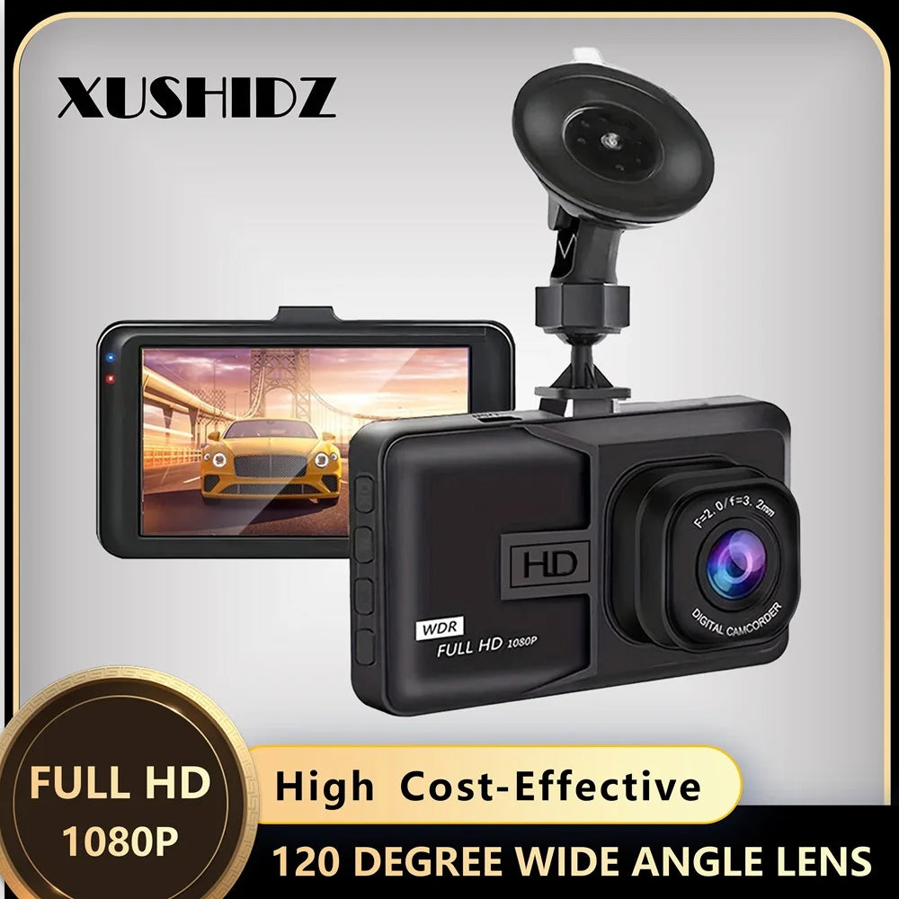 XUSHIDZ Camera DVR 1080P HD cu Înregistrare Continuă și Monitorizare 24h