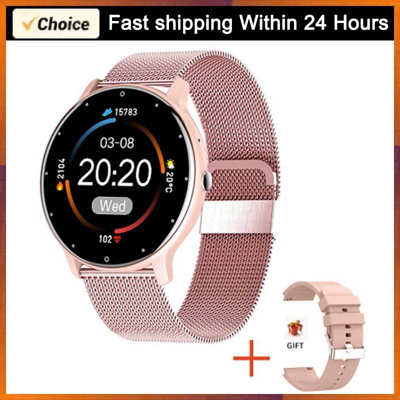 Ceas Smart LIGE 2024 pentru Femei și Bărbați – Monitorizare Fitness - Venduqo