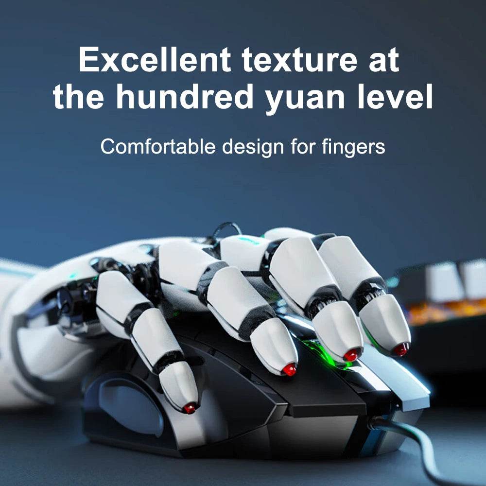 Mouse USB Cablat 7200DPI Ergonomic cu 6 Butoane - Venduqo
