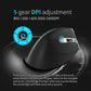 Mouse Vertical Wireless ZELOTES F-36 cu Iluminare RGB - Venduqo