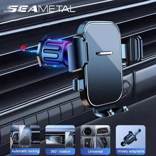 SEAMETAL Suport telefon auto cu clipsa pentru ventilatie - Venduqo