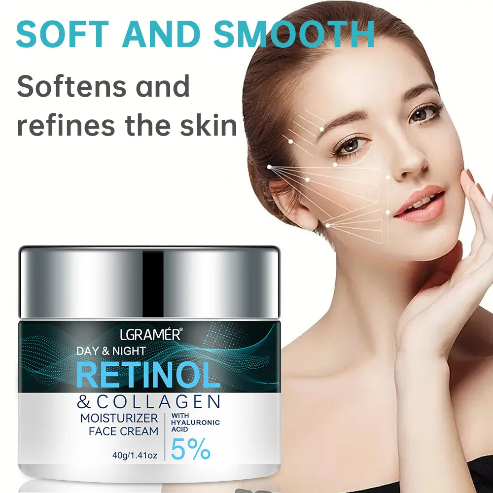 Crema de Față cu Retinol - Hidratantă și Reparatoare