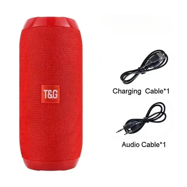 T&G Boxa Portabilă Wireless Bluetooth - Waterproof, Radio FM, Sunet Stereo