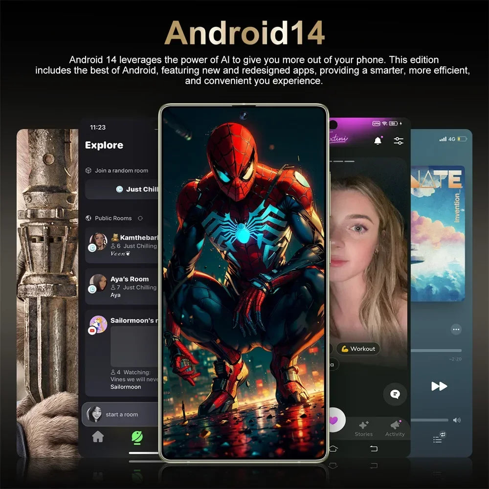 S25 Ultra 2025 Smartphone HD Android 14