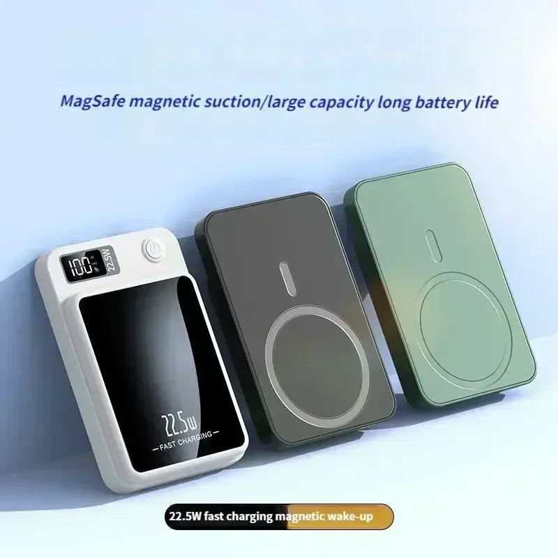 Baterie externă magnetică 50000mAh - Încărcare rapidă wireless