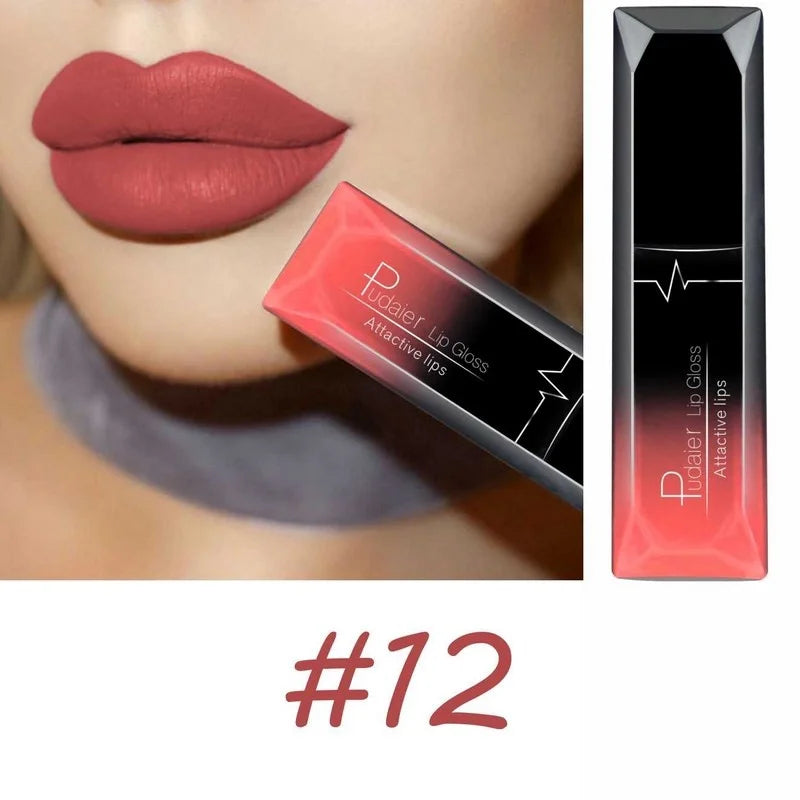 Ruj Waterproof Velvet Matte - 17 Culori Rezistente