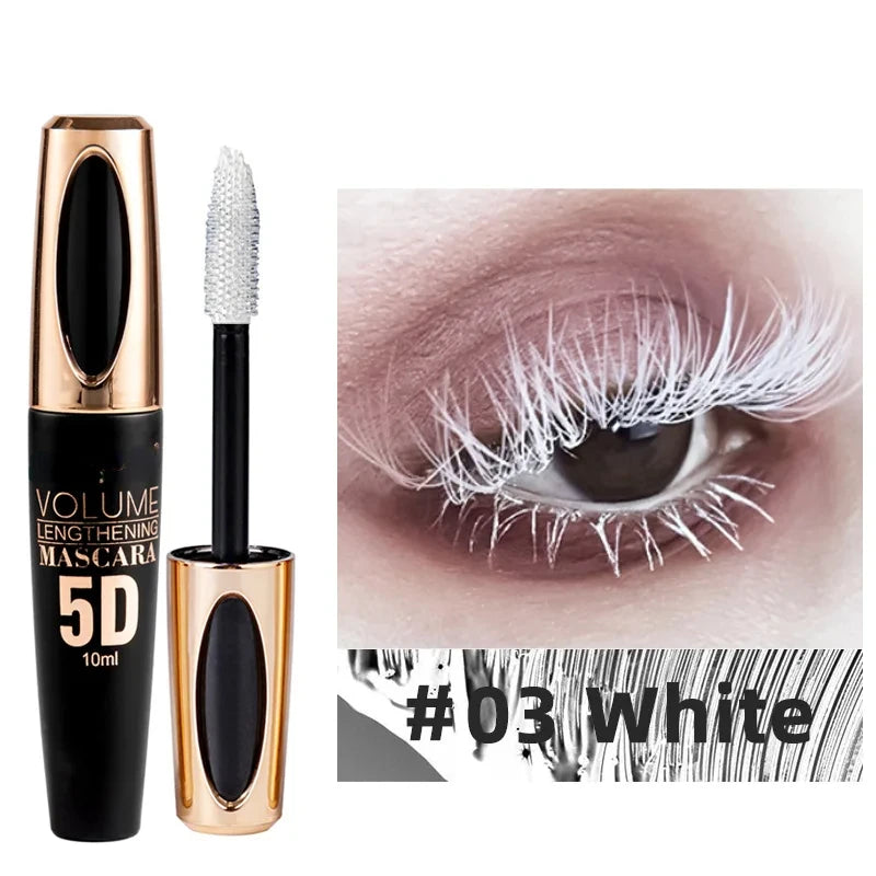 Mascara 5D Waterproof Non-Îngrijitoare Colorat