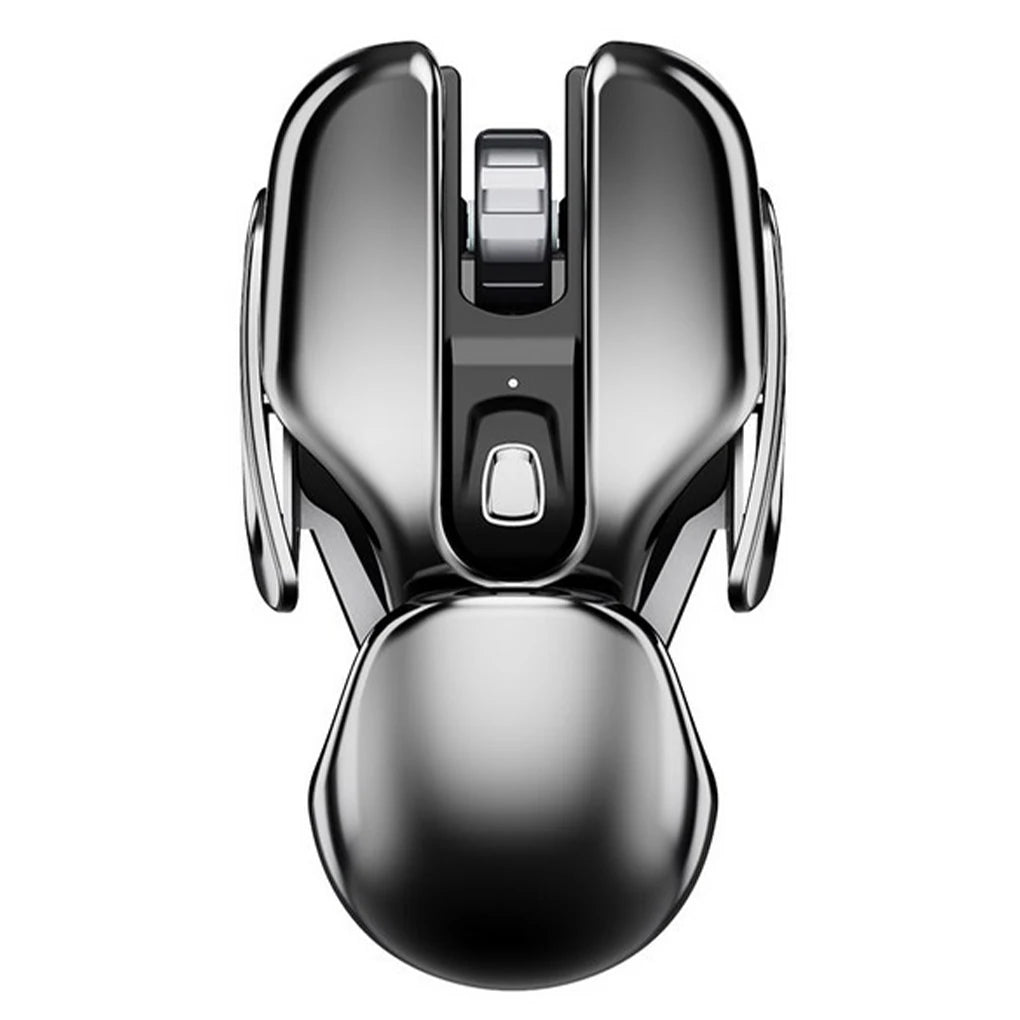 Mouse Wireless Silențios cu Receiver USB - Aluminiu Waterproof