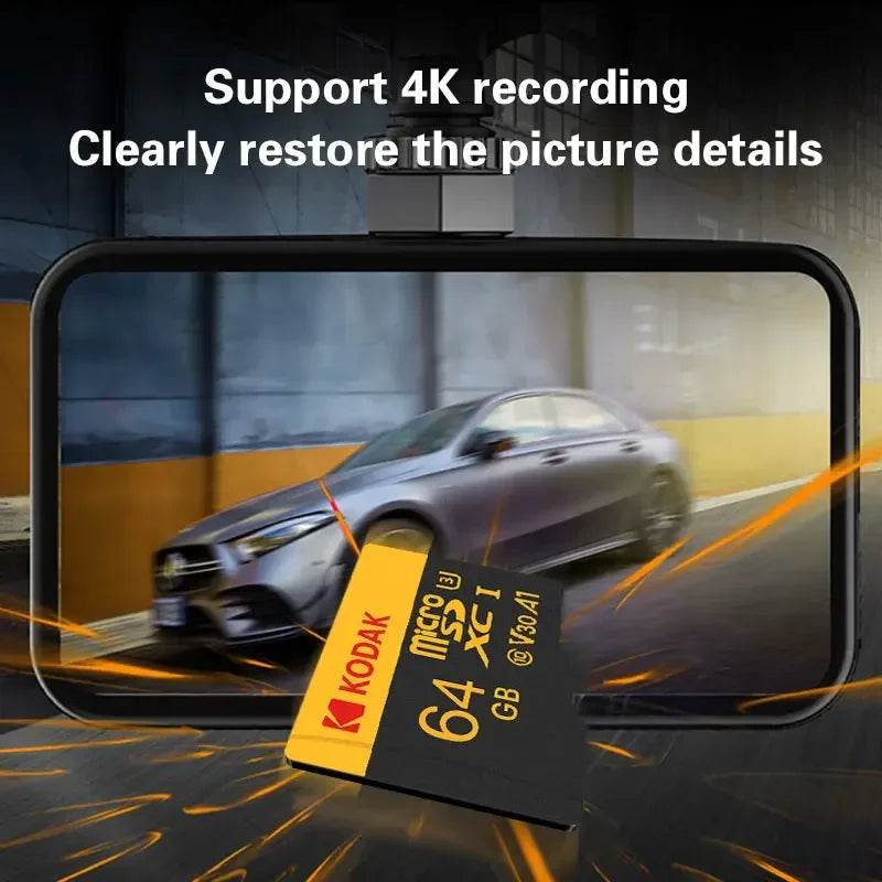 2Pcs Kodak Original Micro TF SD Card 64GB U3 V30 - Venduqo
