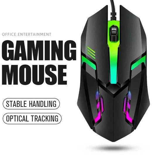 Mouse Gaming Wired LED ITLY M01 pentru PC de Birou - Venduqo