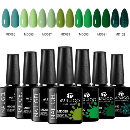 Set 7 Oje Gel UV pentru Manichiură – Design DIY