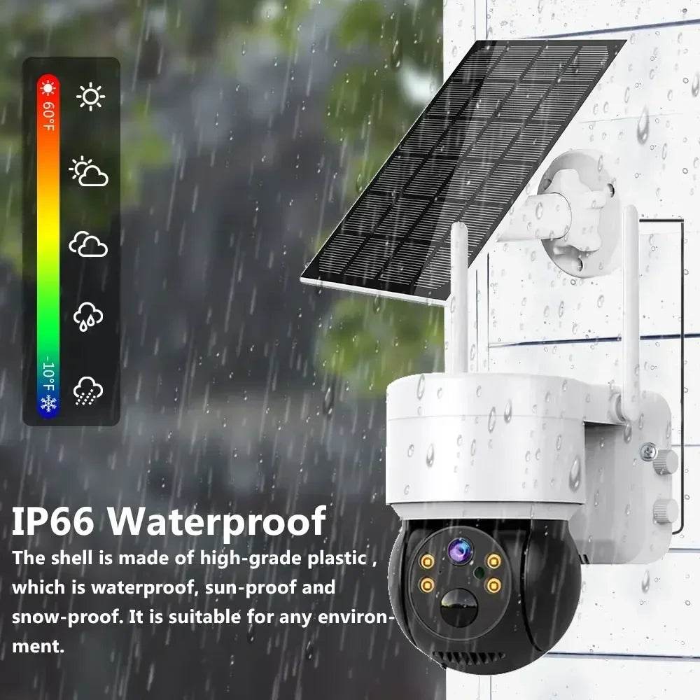Sistem de Supraveghere WiFi NVR Solar 8CH 5MP cu Camere PTZ - Venduqo