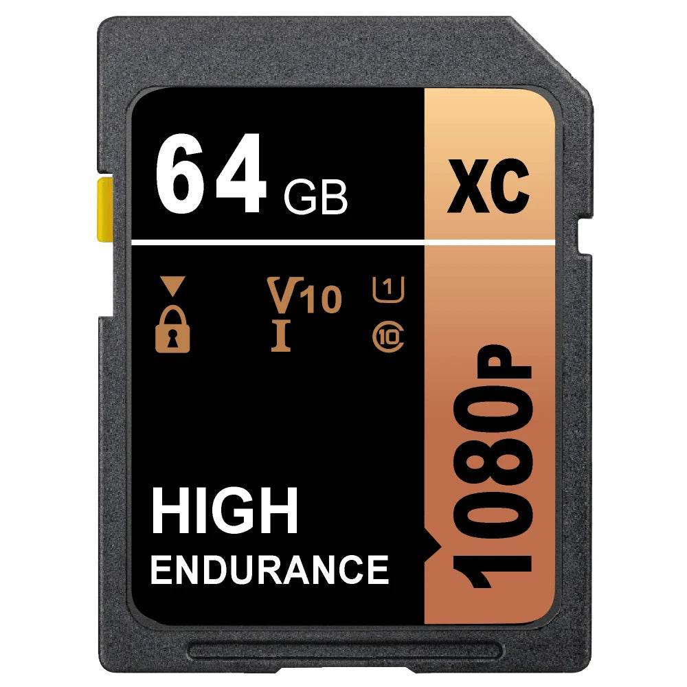 Cardă SD Class 10 de Înaltă Viteză - 8GB, 16GB, 32GB, 64GB, 128GB, 256GB, 512GB - Venduqo