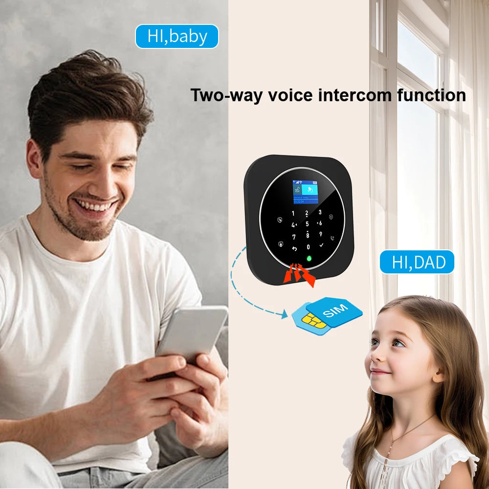 Sistem de Alarma WiFi eMastiff Smart - Control prin Aplicație & Activare Vocală