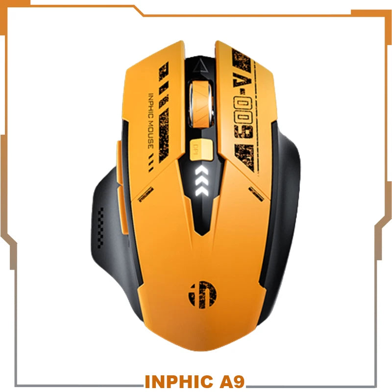 Mouse Bluetooth Inphic A9 2.4G Silent pentru Gaming