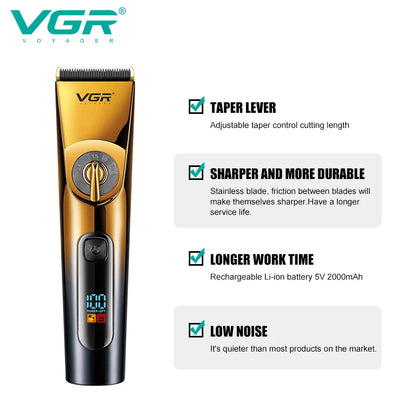 VGR Clipper Profesional pentru Barbieri V-663