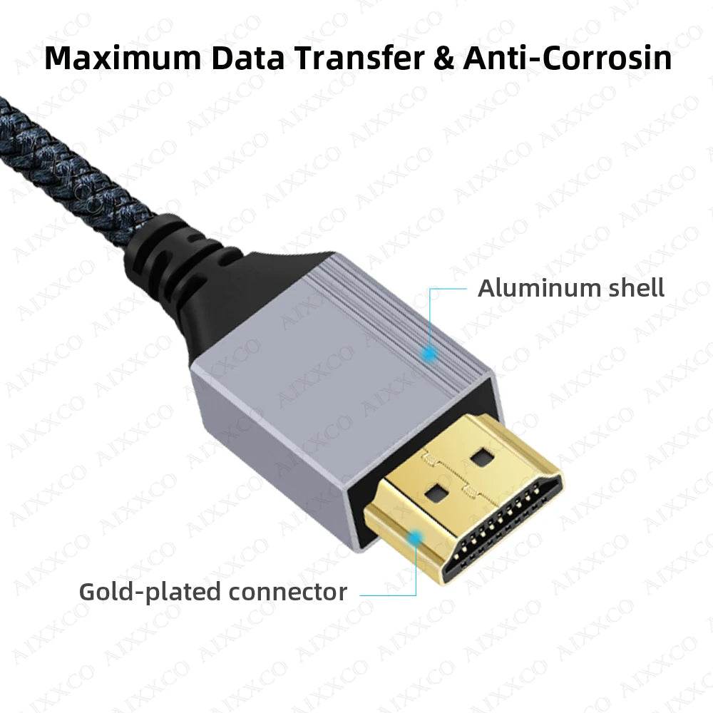 Cablu HDMI 2.0 4K 60Hz pentru Xiaomi Xbox PS5 PS4 - Venduqo