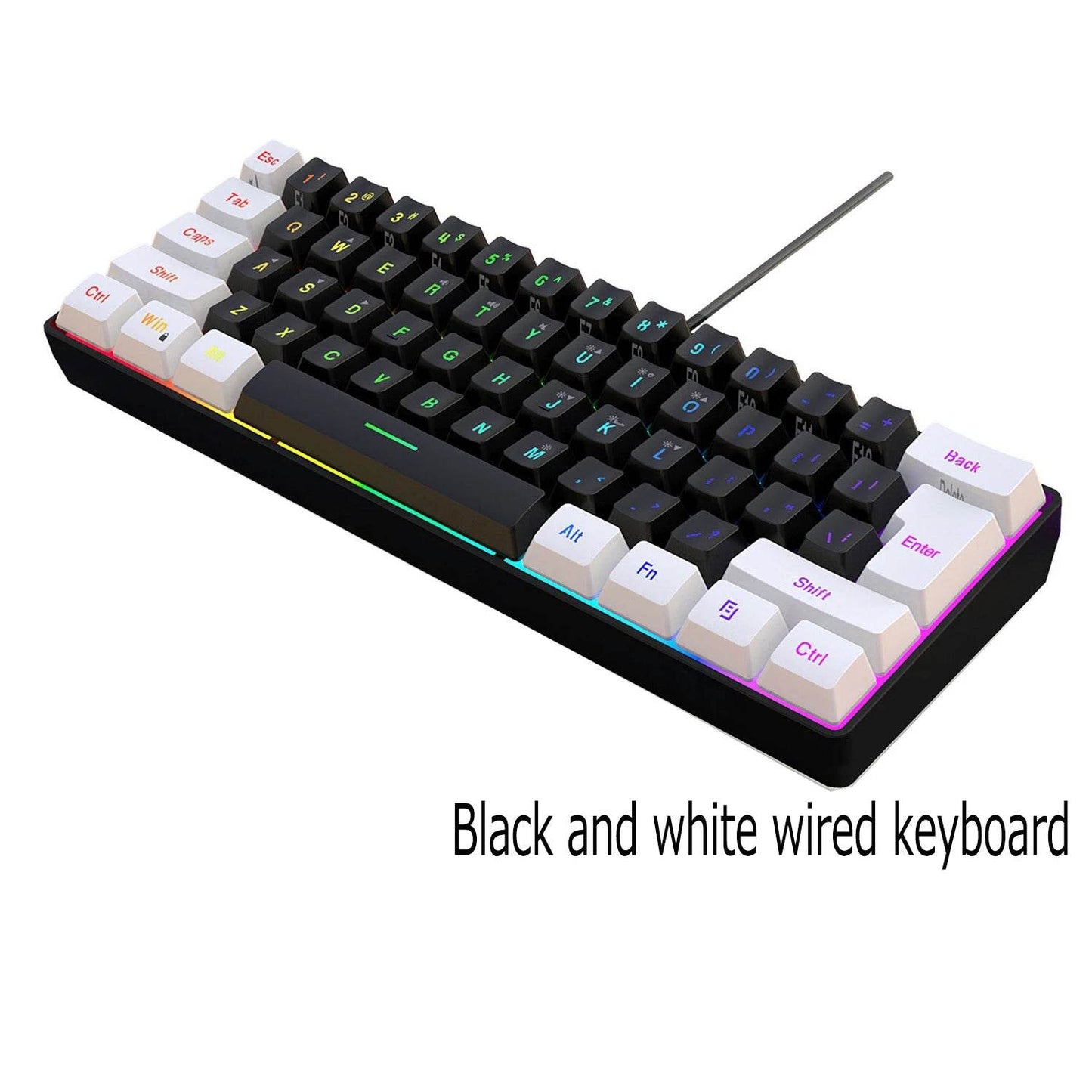 Combo Kit Tastatură și Mouse Gaming 60% - Venduqo