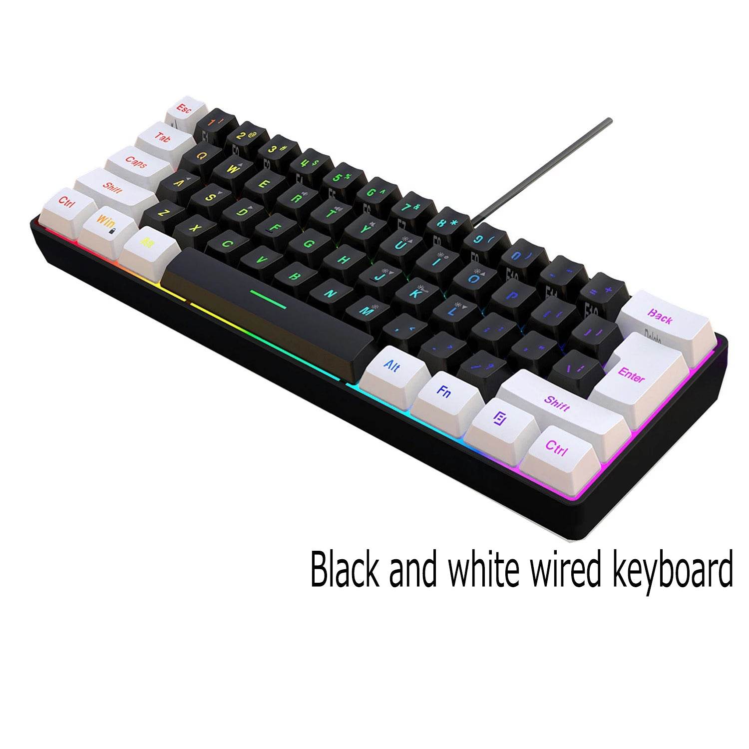 Combo Kit Tastatură și Mouse Gaming 60% - Venduqo