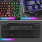 Set Tastatură și Mouse Gaming Crack Rainbow Glow - Venduqo