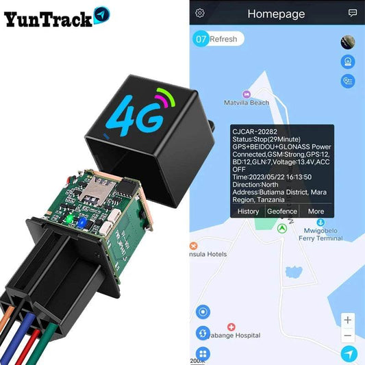 CJ730 Plus 95V GPS Vehicle Tracker with Vibration & SMS Alarm