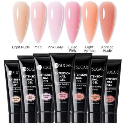 UR SUGAR Gel de Unghii Acrilic UV cu Glitter Nude