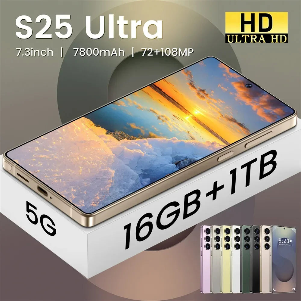 S25 Ultra 2025 Smartphone HD Android 14