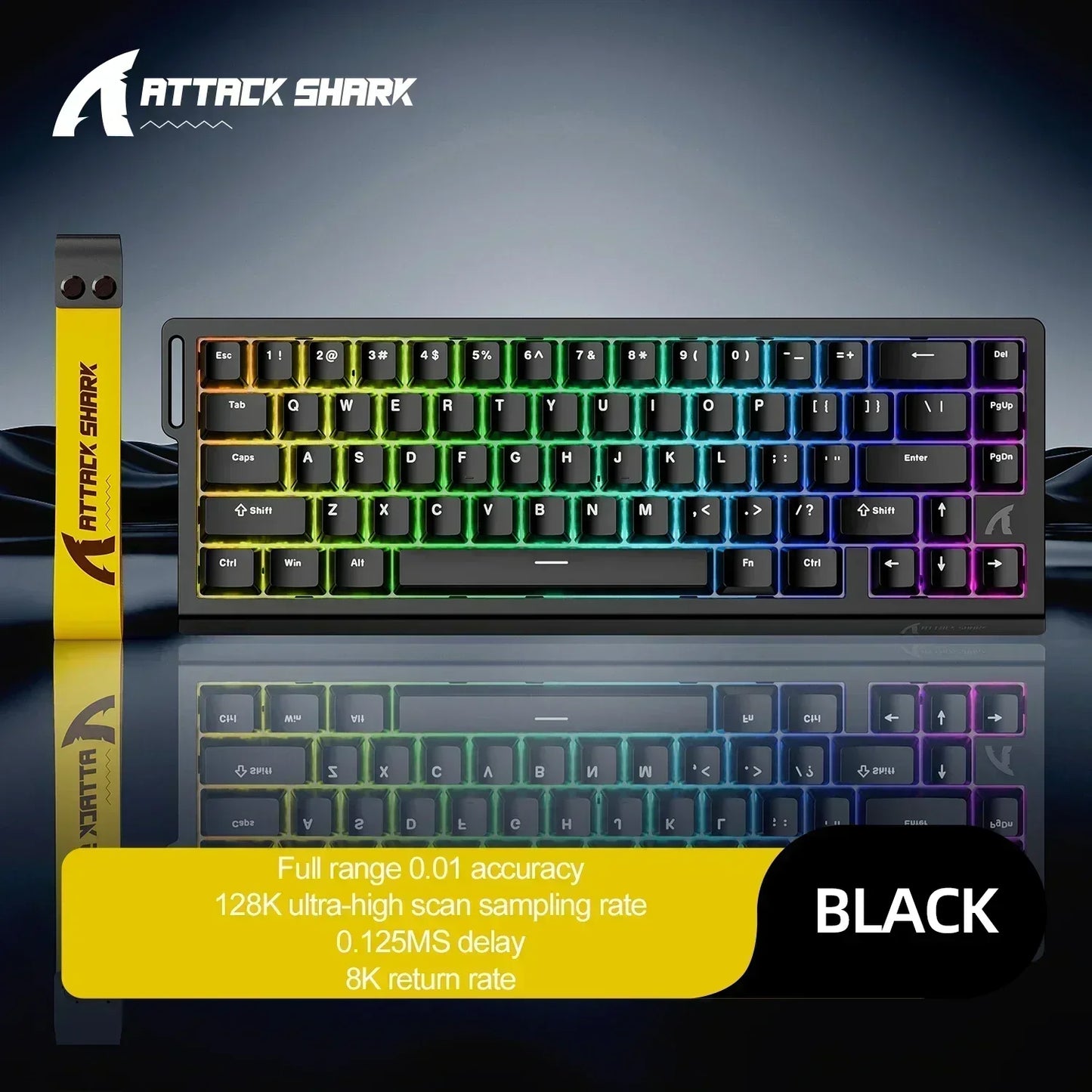 Keyboard Mecanic RGB Attack Shark X68HE