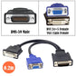 Cablul de Împărțire 59-Pin DMS cu 2 Ieșiri VGA, DVI, HDMI - Venduqo