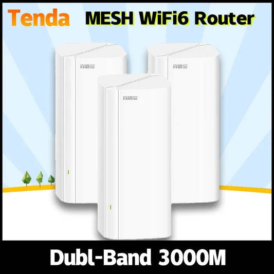 Router Mesh WiFi 6 Tenda EM/EC12 AX3000 Gigabit - Venduqo