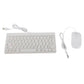 Set Combo Tastatur USB Ultra Subțire și Mouse Optic pentru PC - Venduqo