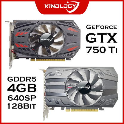 Kinology GTX 750 Ti 4GB GDDR5 Video Card
