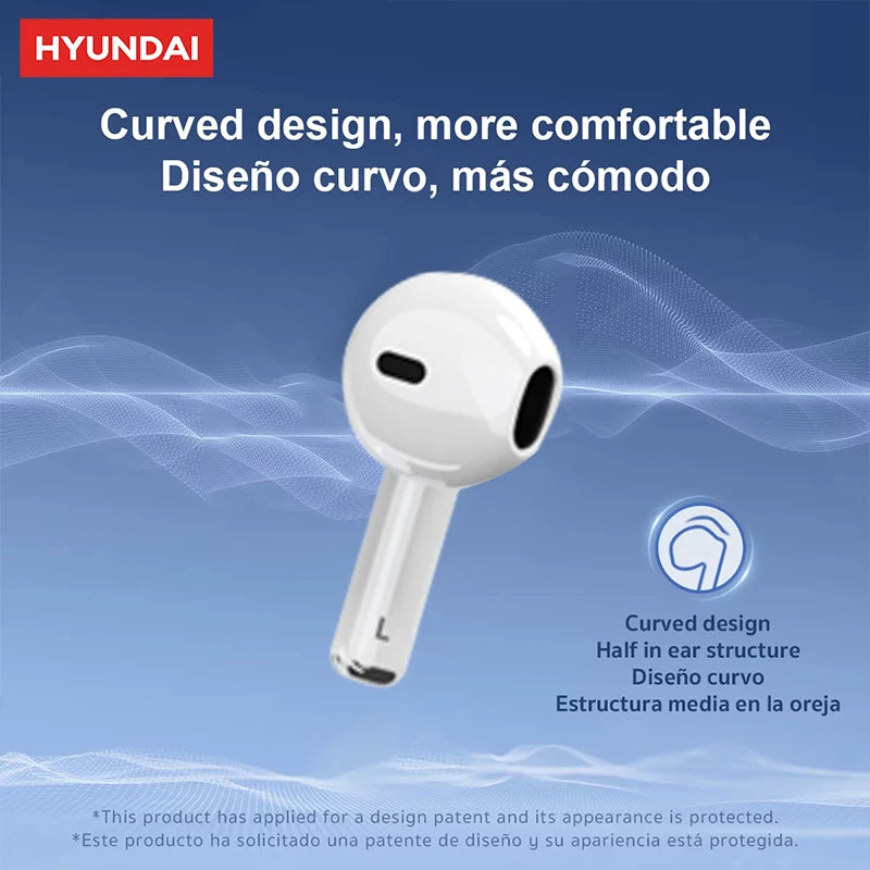 Casti Bluetooth HYUNDAI HY-T02 AI cu traducere